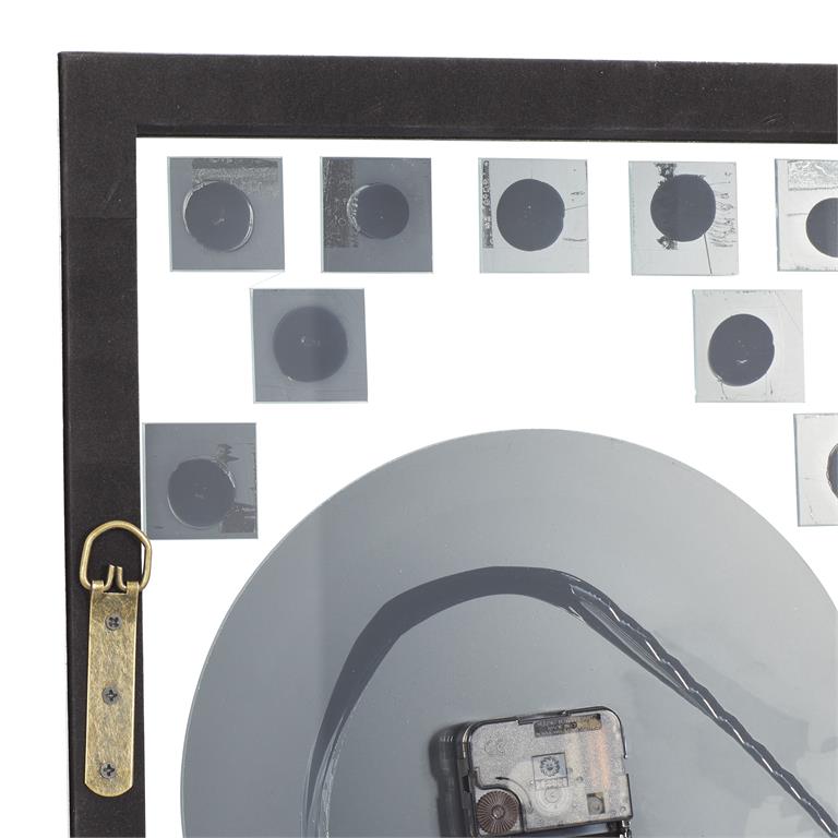 mirrored wall clock1.4 image 4