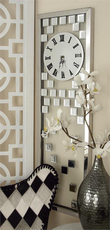 mirrored wall clock1.2 image 2