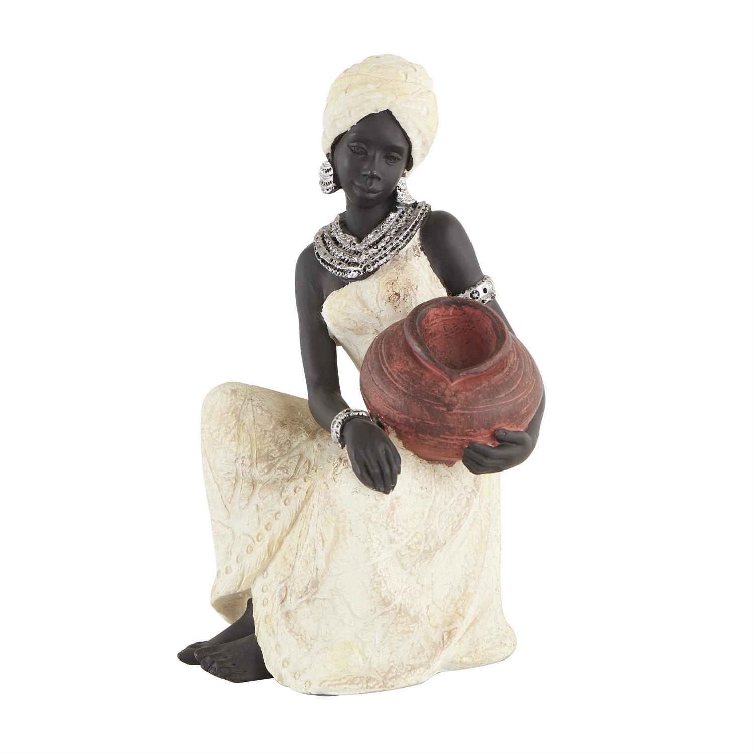 Sitting Lady Statue image 1