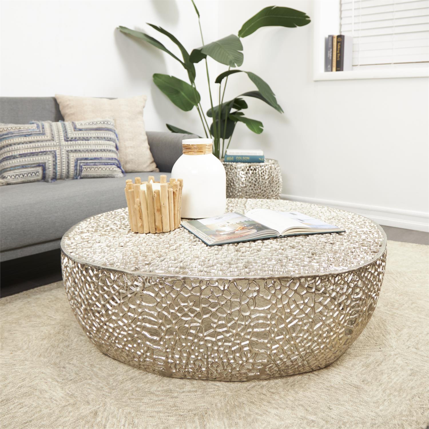Silver Coffee Table
