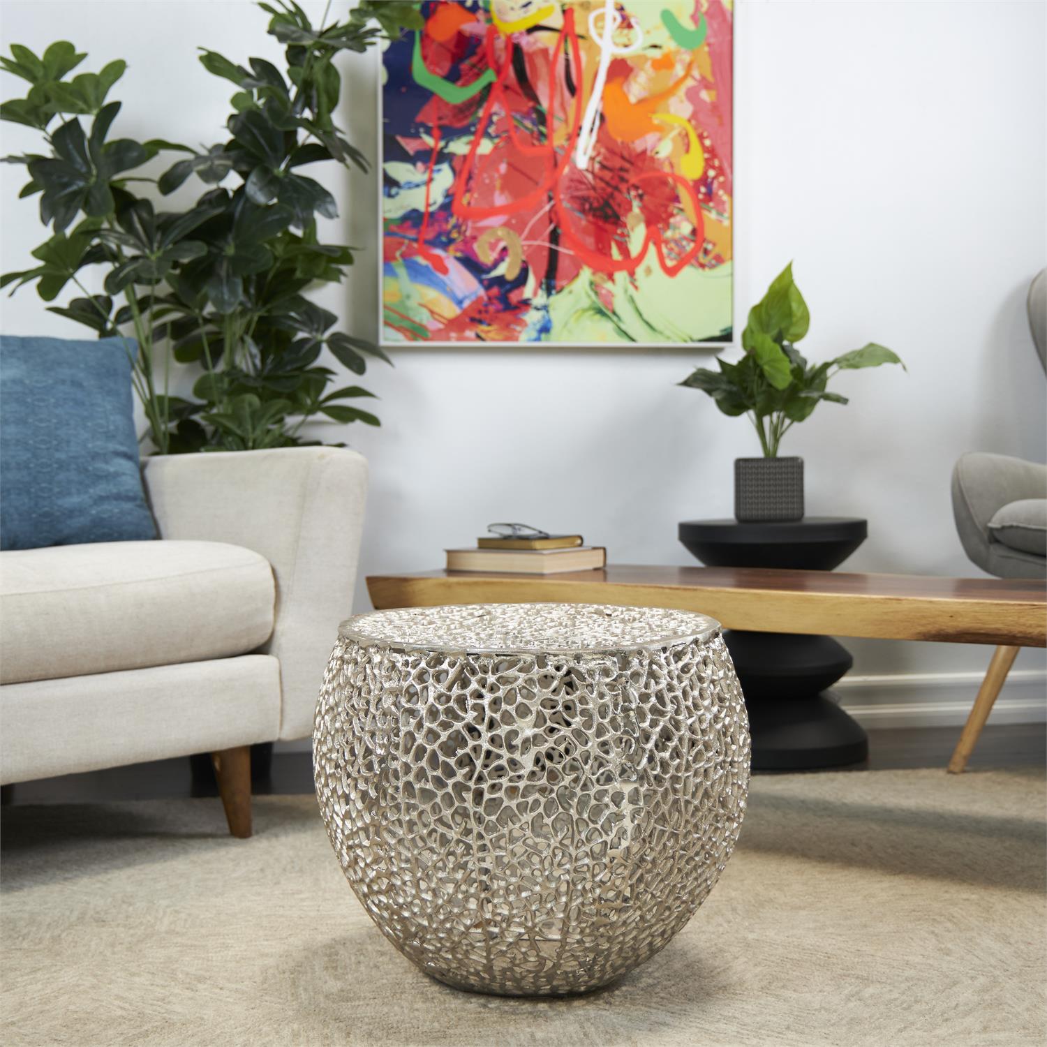 Silver End Table image 1