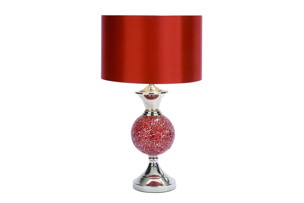 Orange Crystal Table Lamp image 1