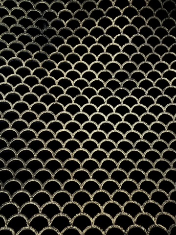 Metallic Black Moon 5x7 image 1