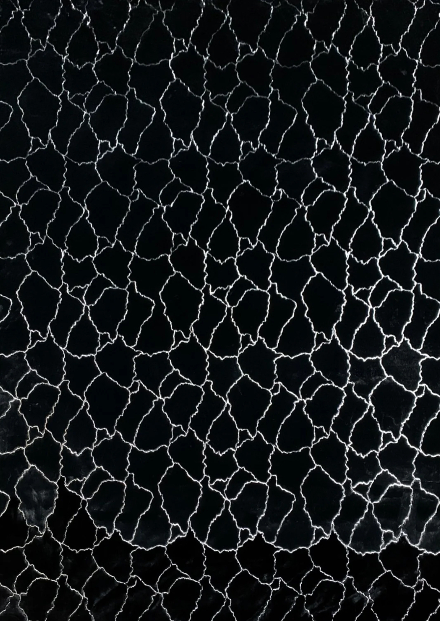 Metallic Black Marble 8x11 image 1