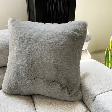 Chinchilla Pillow - Silver image 1