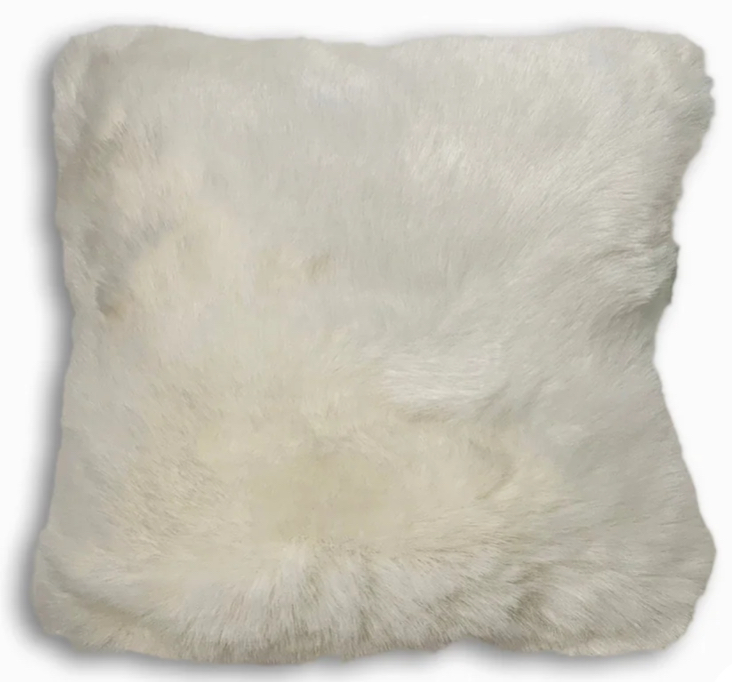 Renne White Pillow image 1