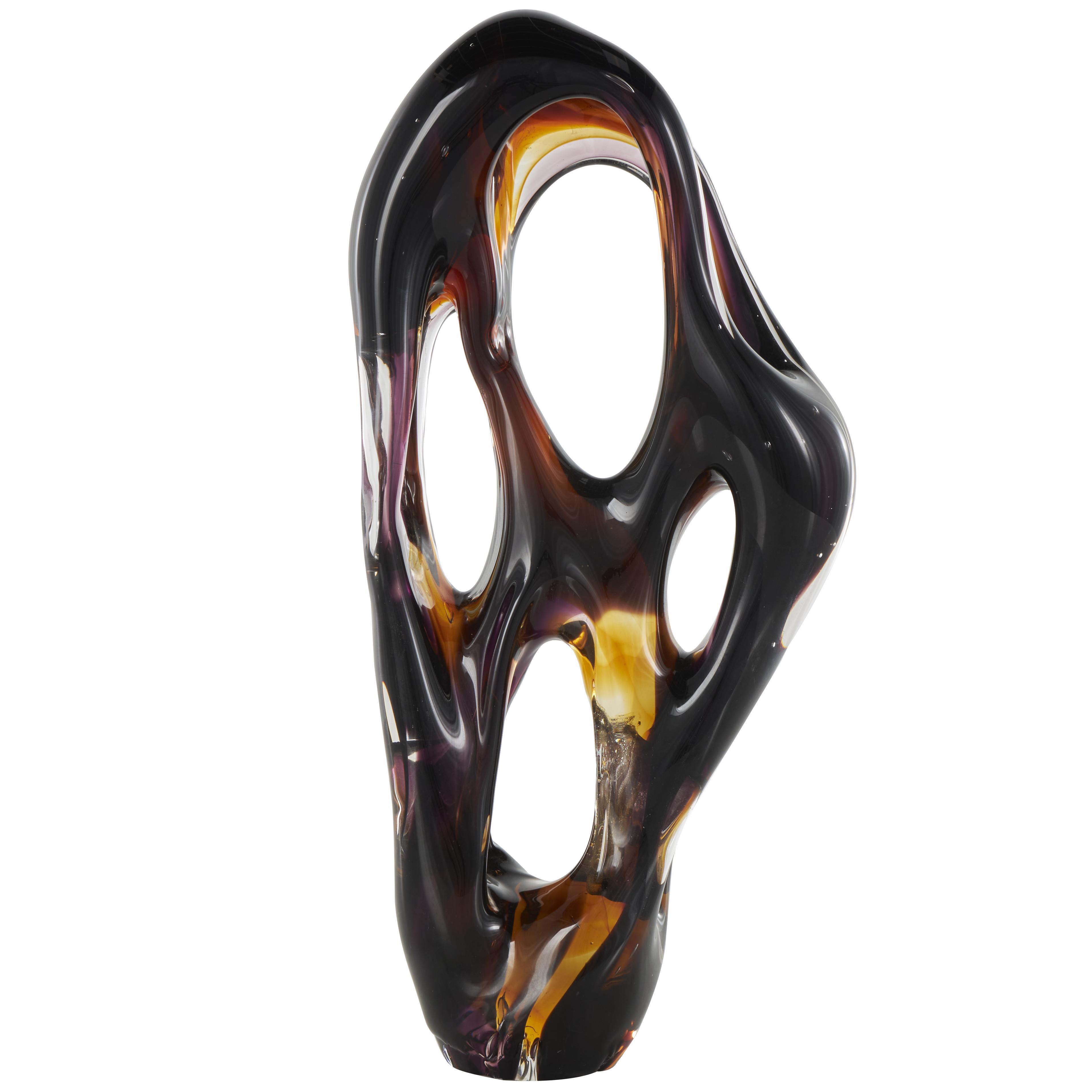 Black Ombre Abstract Sculpture image 1