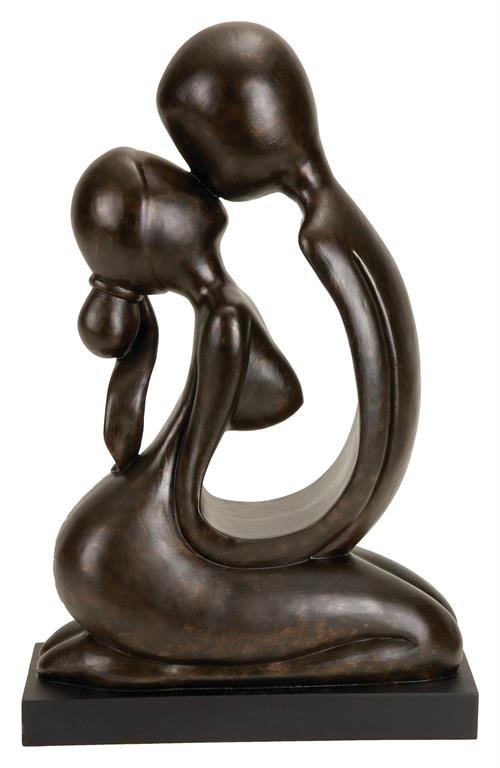 Bronze Couple Sculpture image 1
