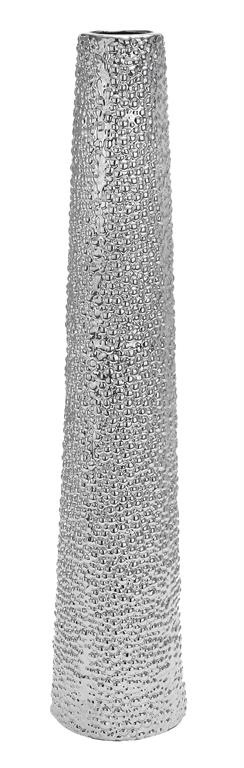 Tall Silver Vase image 1